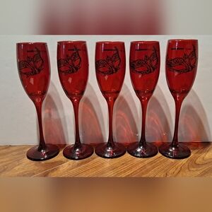 Red Wine Glass Set